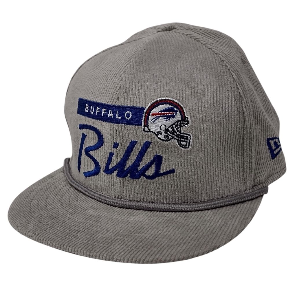Buffalo Bills Men’s Gray New Era 9Fifty Corduroy Rope Hat