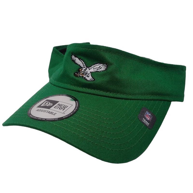 Philadelphia Eagles Men’s Historic Kelly Green New Era Adjustable Visor Philadelphia Eagles Men’s Historic Kelly Green New Era Adjustable Visor