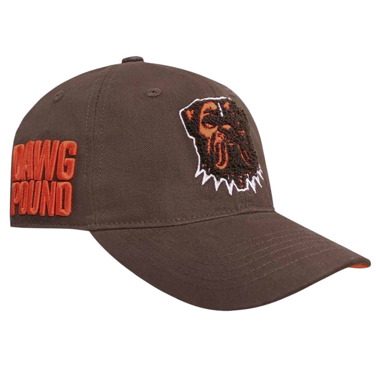 Cleveland Browns Men’s Brown Dawg Pound Pro Standard Adjustable Hat