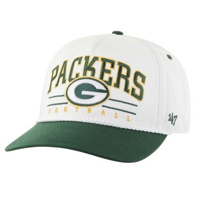 Green Bay Packers Men’s White Roscoe 47 Hitch Snapback Hat Green Bay Packers Men’s White Roscoe 47 Hitch Snapback Hat