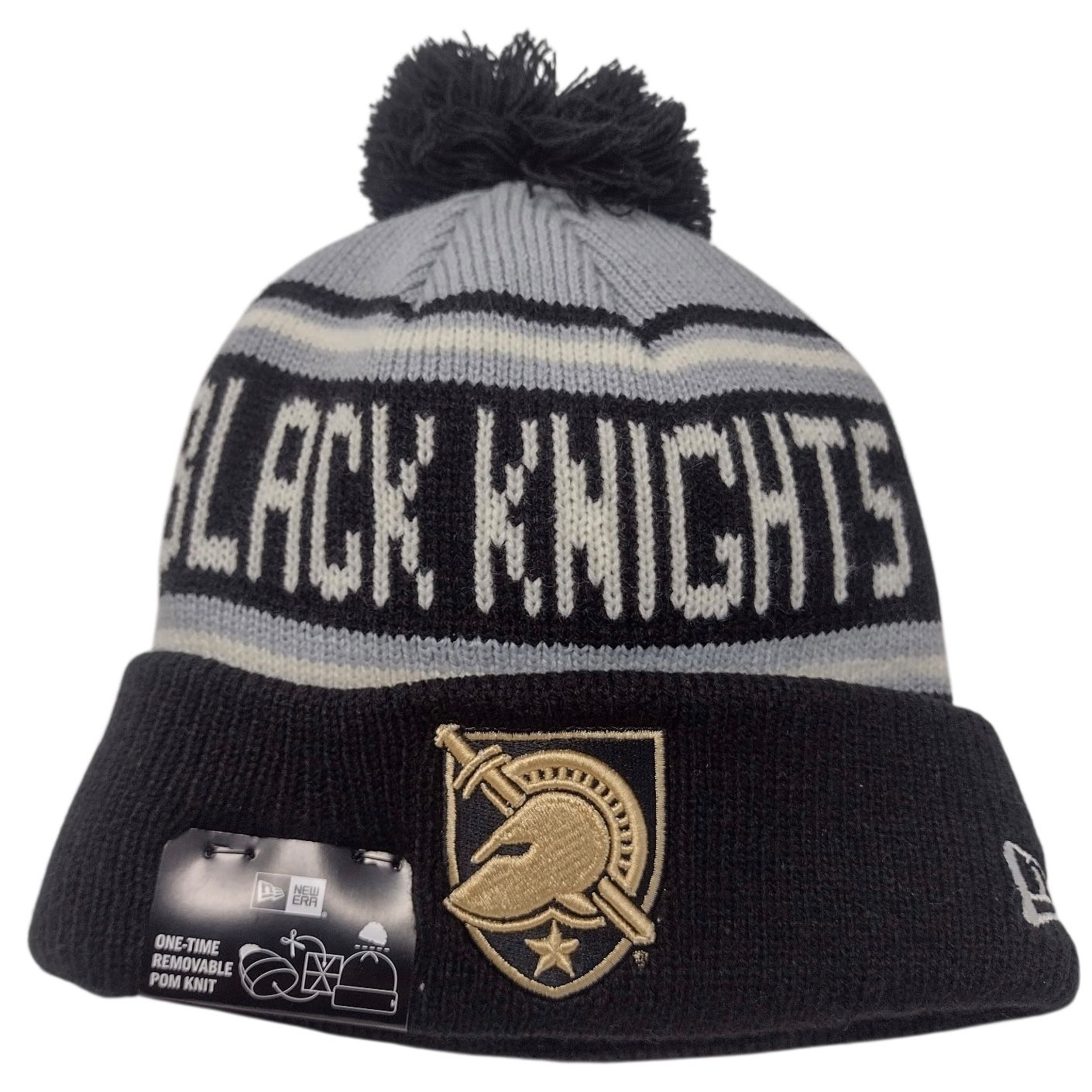 Vegas Golden Knights Men's New Era Cuffed Pom Knit Hat