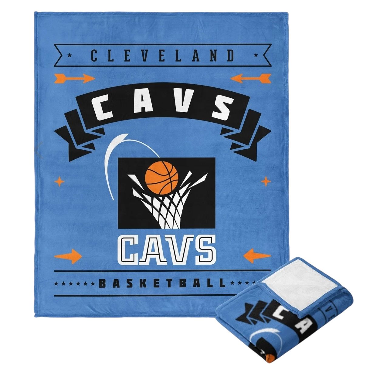 Cleveland Cavaliers 50" x 60" Hardwood Classic Silk Touch Throw Blanket