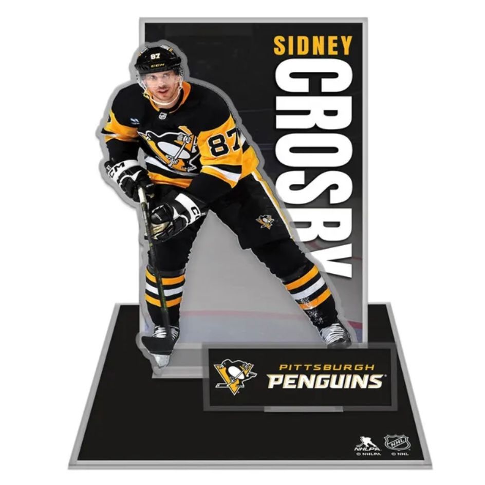 Pittsburgh Penguins Sidney Crosby Small Acrylic Stand Up Set