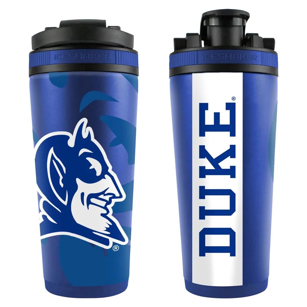 Duke Blue Devils 26oz 4D Stainless Steel Ice Shaker Bottle