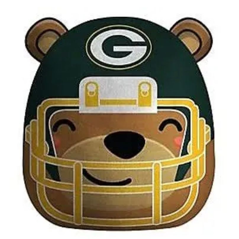 Green Bay Packers Pegasus Plushie Mascot Pillow Green Bay Packers Pegasus Plushie Mascot Pillow