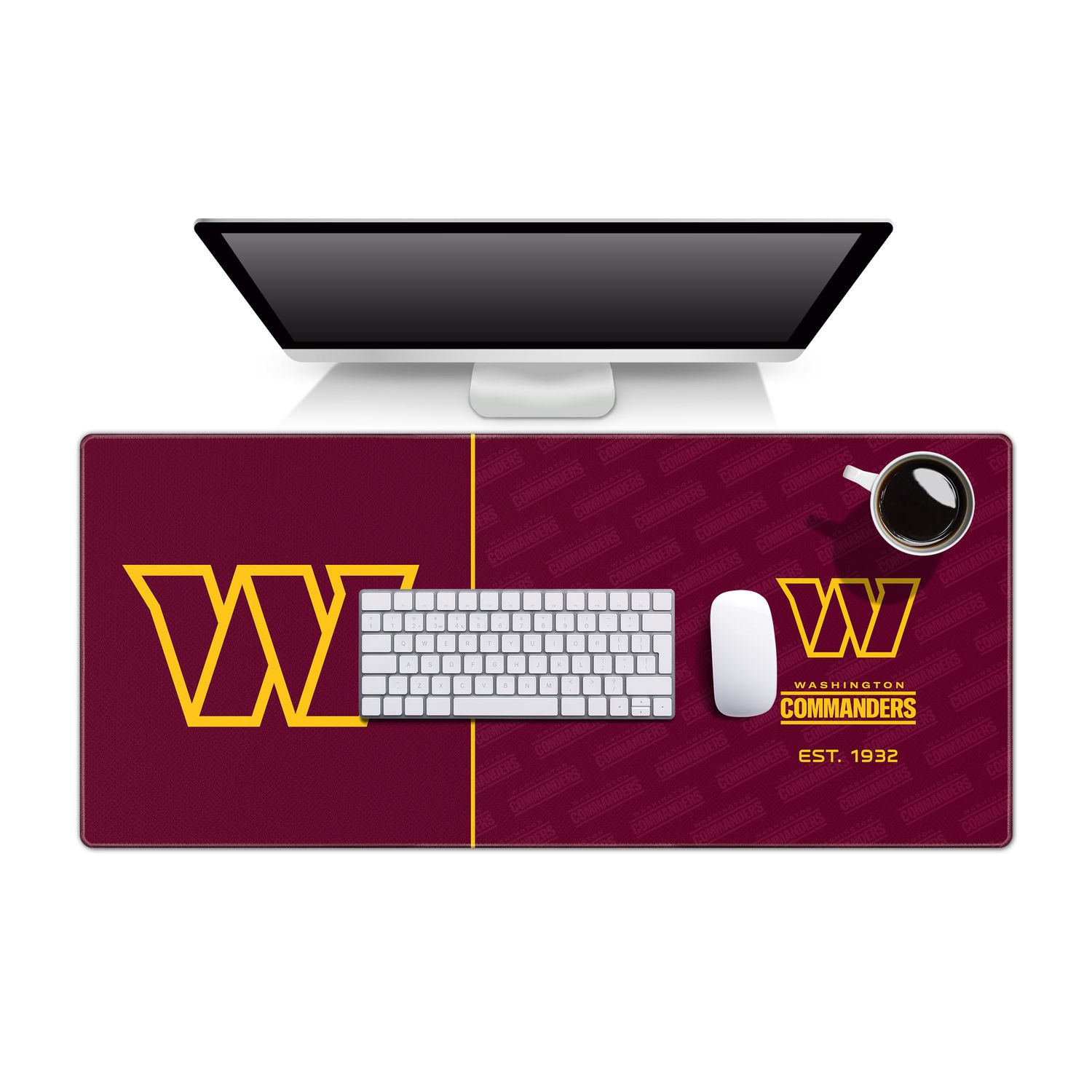 Washington Commanders Logo Deskpad Washington Commanders Logo Deskpad