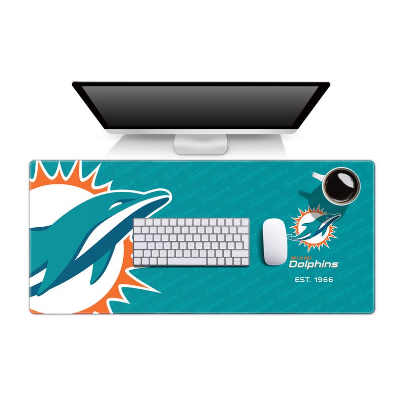 Miami Dolphins Logo Deskpad Miami Dolphins Logo Deskpad