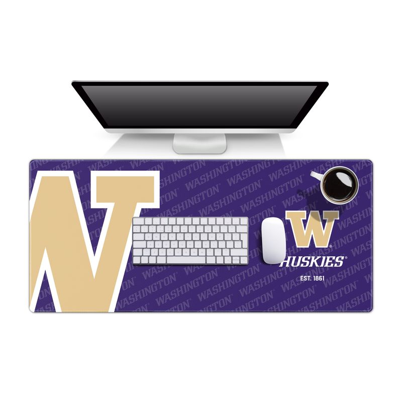 Washington Huskies Logo Deskpad Washington Huskies Logo Deskpad