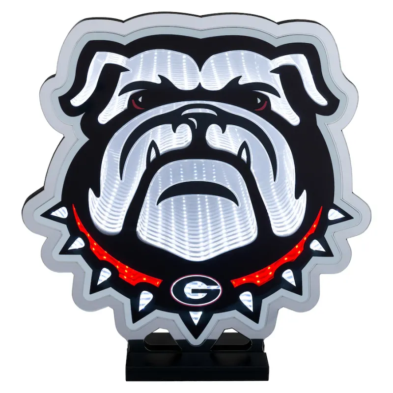 Georgia Bulldogs LED Infinity Logo Light Georgia Bulldogs LED Infinity Logo Light