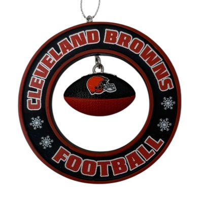 Cleveland Browns Floating Football Ornament