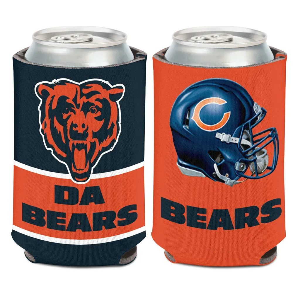 Chicago Bears Da Bears 12 Ounce Can Cooler Koozie Chicago Bears Da Bears 12 Ounce Can Cooler Koozie
