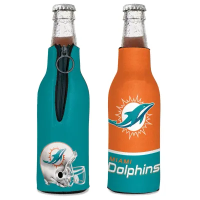 Miami Dolphins 12 Ounce Bottle Cooler