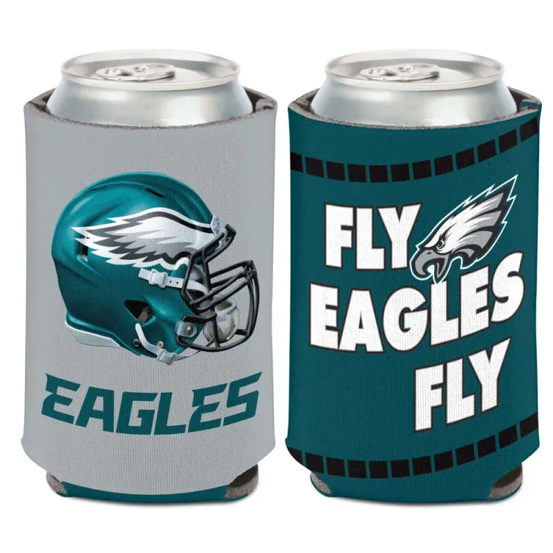 Philadelphia Eagles Fly Eagles Fly 12 Ounce Can Cooler Koozie Philadelphia Eagles Fly Eagles Fly 12 Ounce Can Cooler Koozie