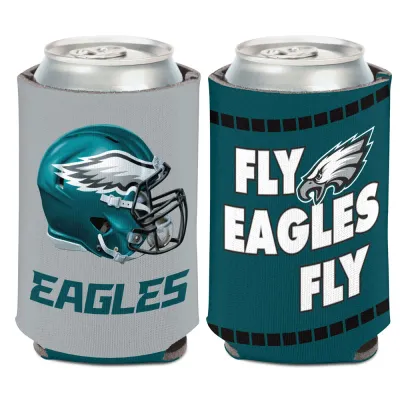 Philadelphia Eagles Fly Eagles Fly 12 Ounce Can Cooler Koozie Philadelphia Eagles Fly Eagles Fly 12 Ounce Can Cooler Koozie
