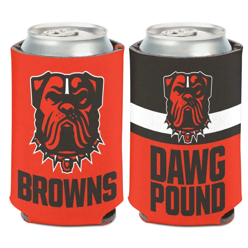 Cleveland Browns Dawg Pound 12 Ounce Can Cooler Koozie Cleveland Browns Dawg Pound 12 Ounce Can Cooler Koozie