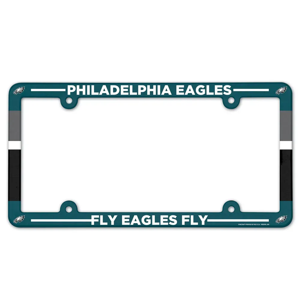 Philadelphia Eagles Plastic License Plate Frame Philadelphia Eagles Plastic License Plate Frame