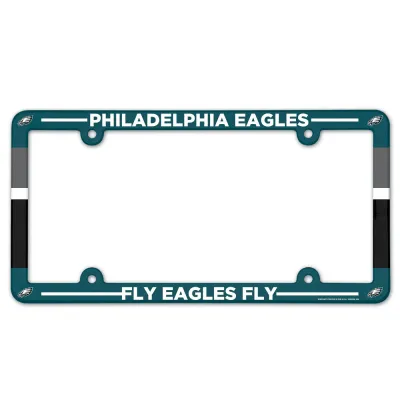 Philadelphia Eagles Plastic License Plate Frame Philadelphia Eagles Plastic License Plate Frame