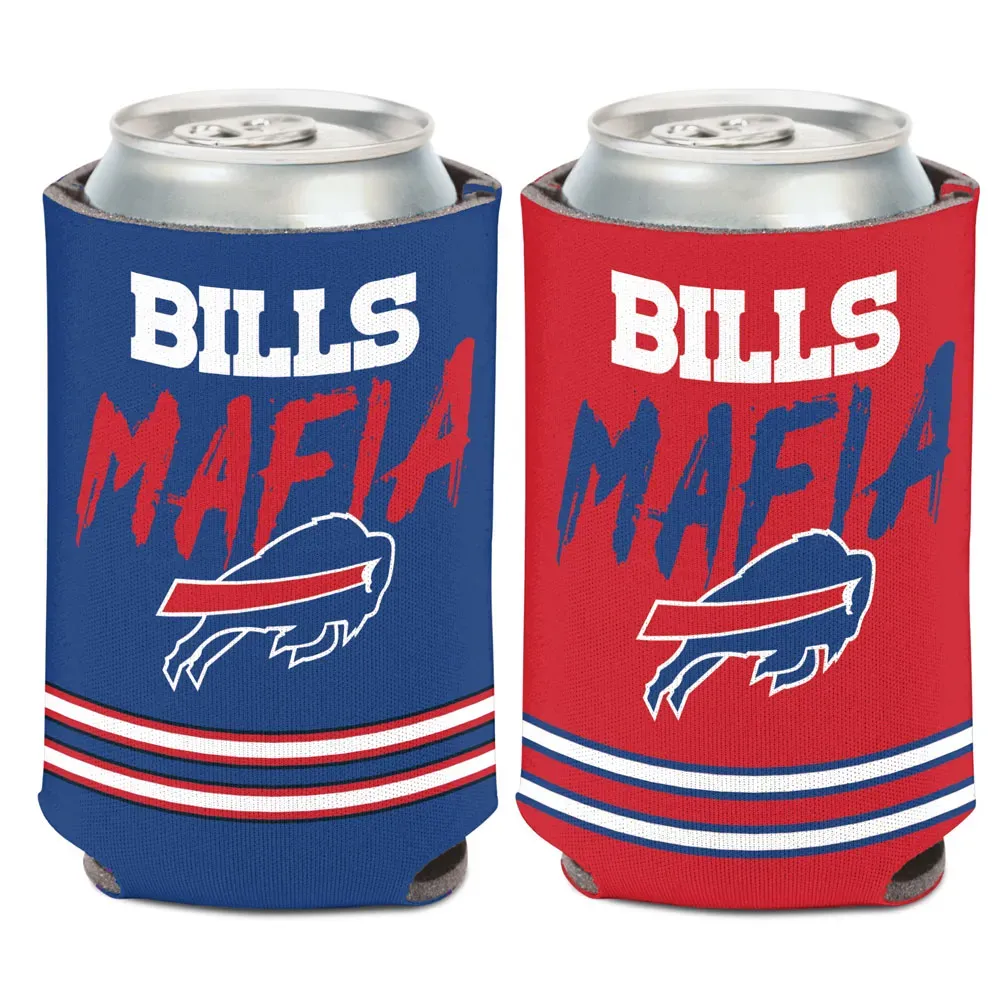 Buffalo Bills Mafia 12 Ounce Can Cooler Koozie Buffalo Bills Mafia 12 Ounce Can Cooler Koozie