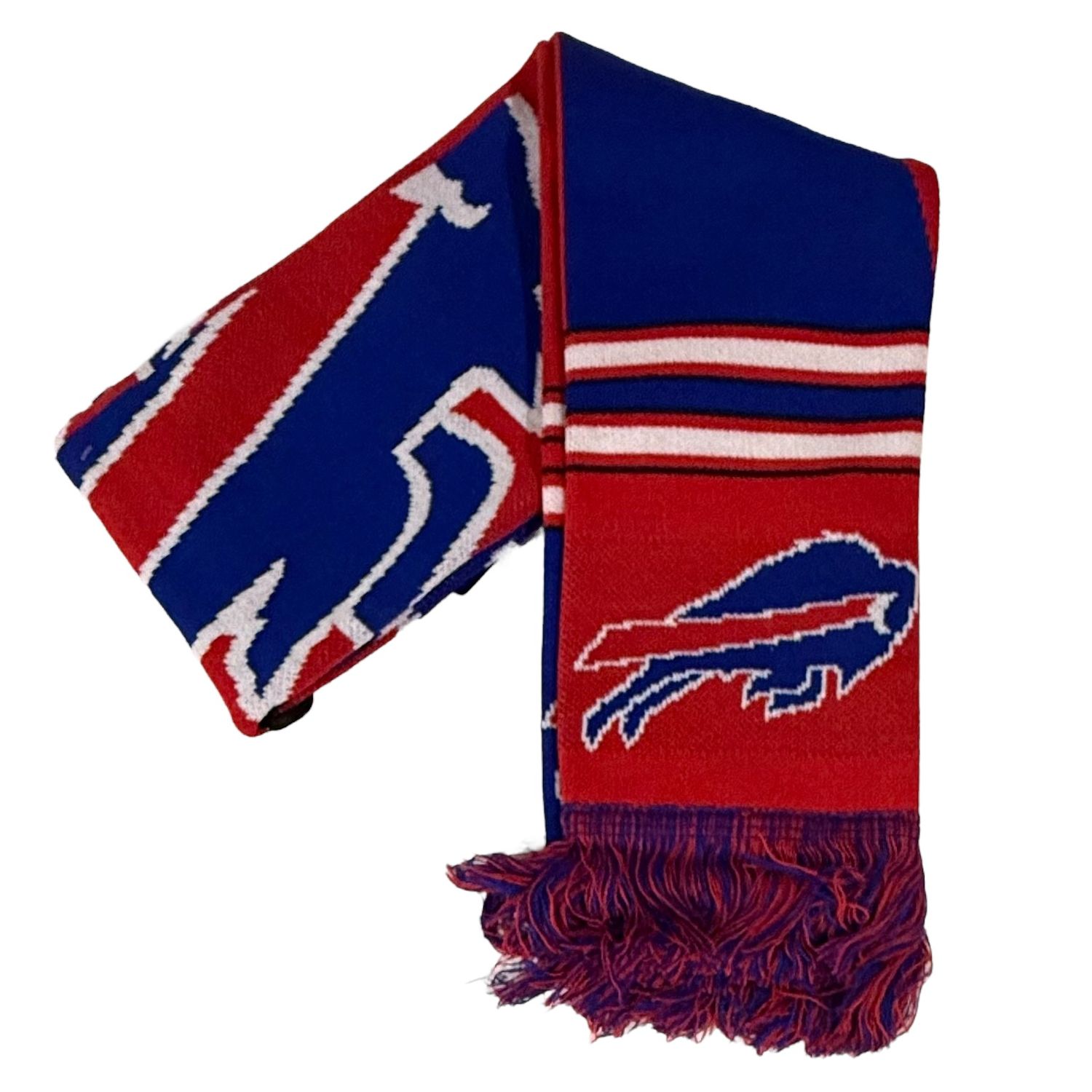 Buffalo Bills Cropped Big Logo Adult Knit Scarf