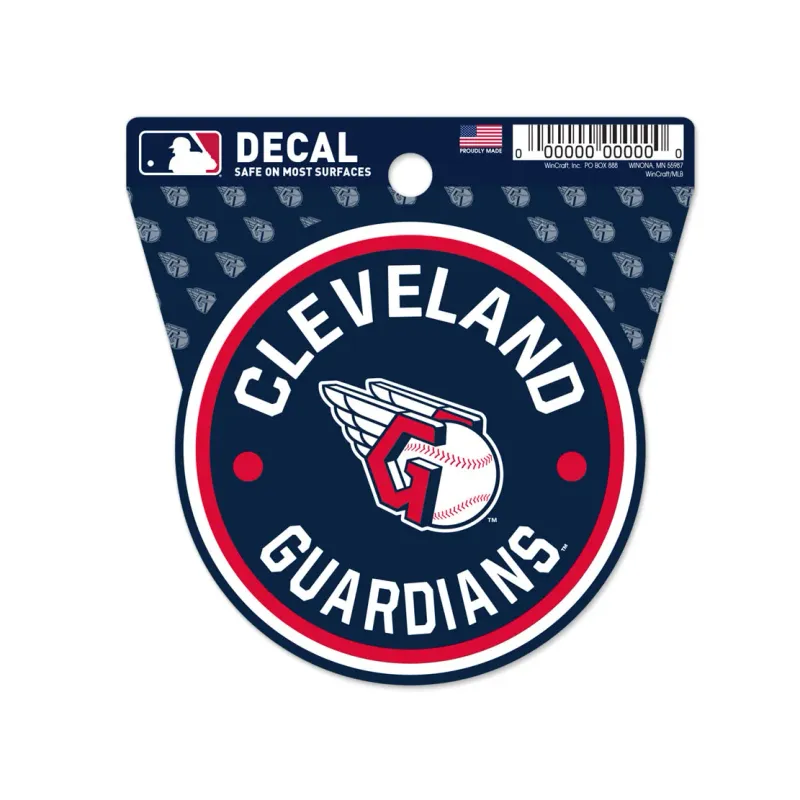 Cleveland Guardians Round 3 Cleveland Guardians Round 3" x 3" Decal