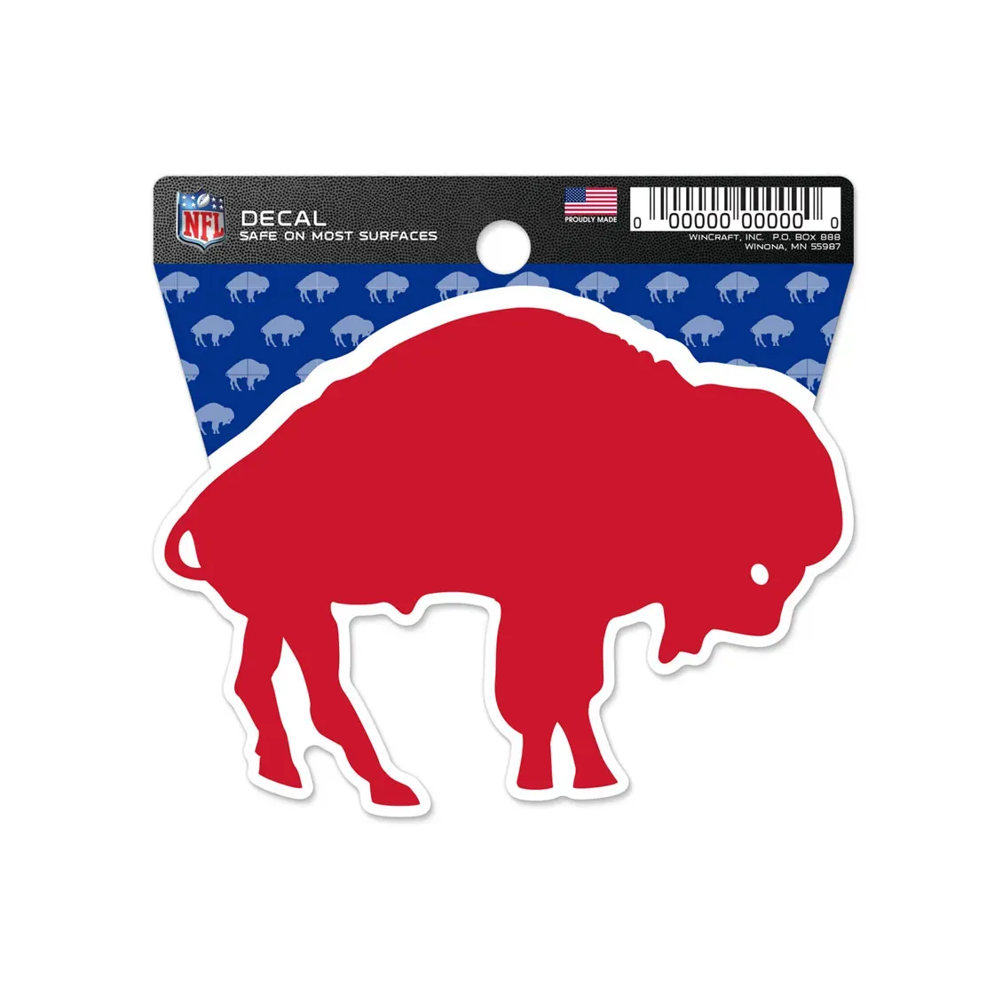 Buffalo Bills Retro 3 Buffalo Bills Retro 3" x 3" Decal