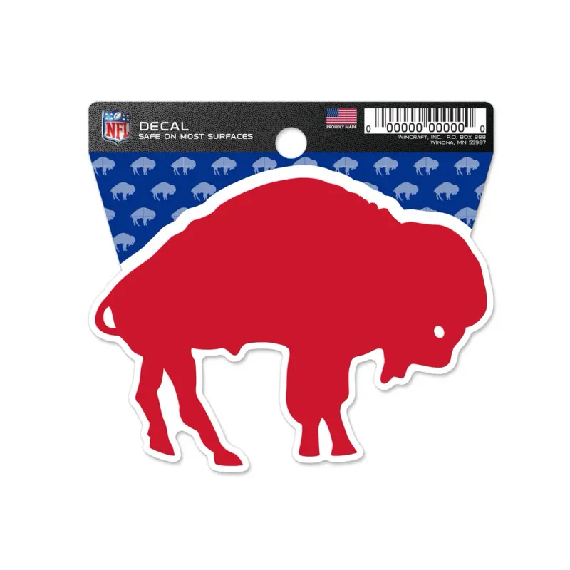 Buffalo Bills Retro 3 Buffalo Bills Retro 3" x 3" Decal