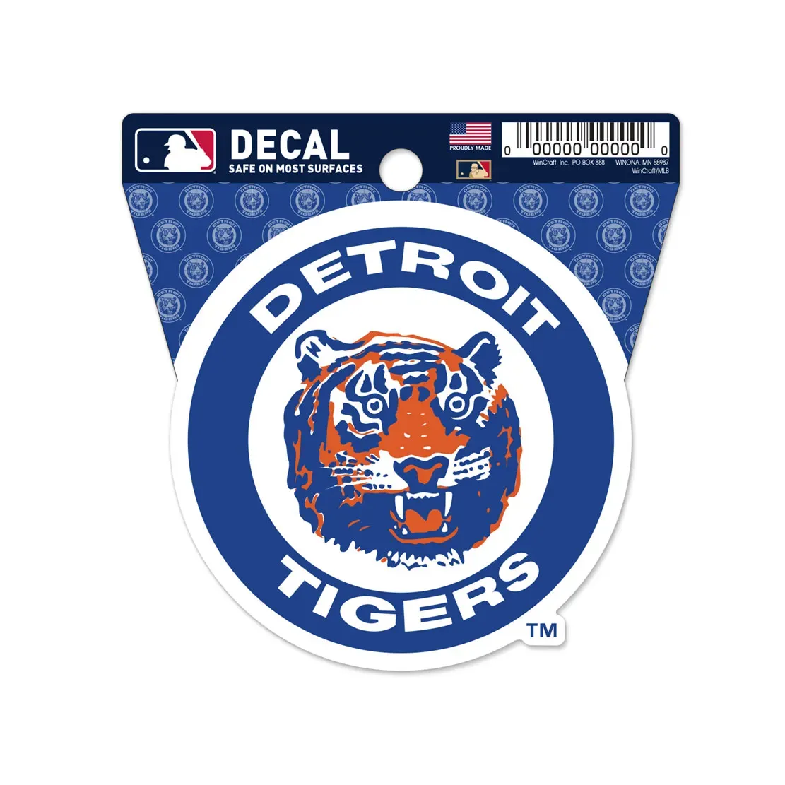 Detroit Tigers 3 Detroit Tigers 3" x 3" Decal