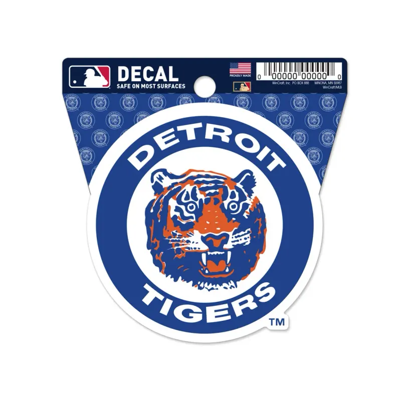 Detroit Tigers 3 Detroit Tigers 3" x 3" Decal