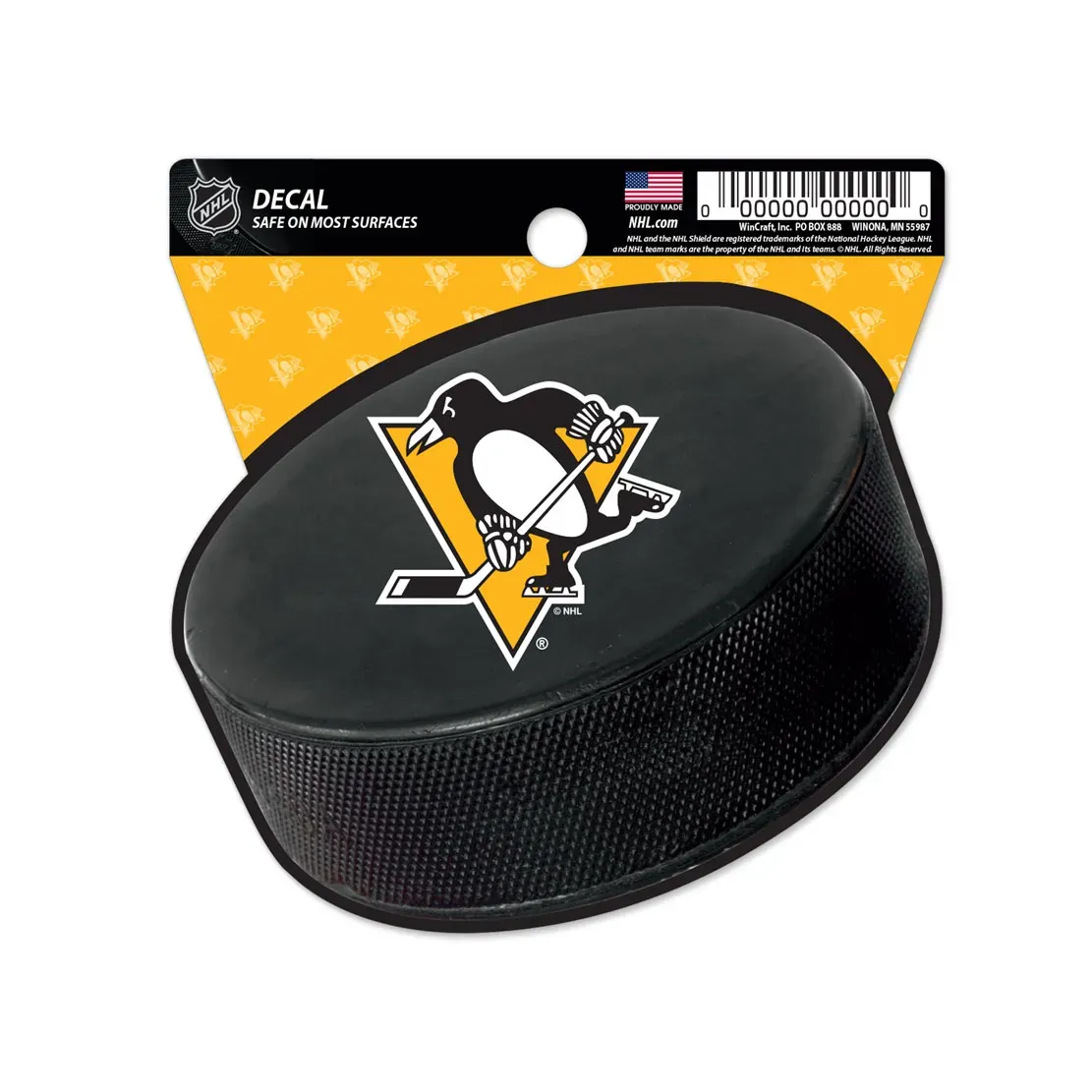 Pittsburgh Penguins 3" x 3" Decal