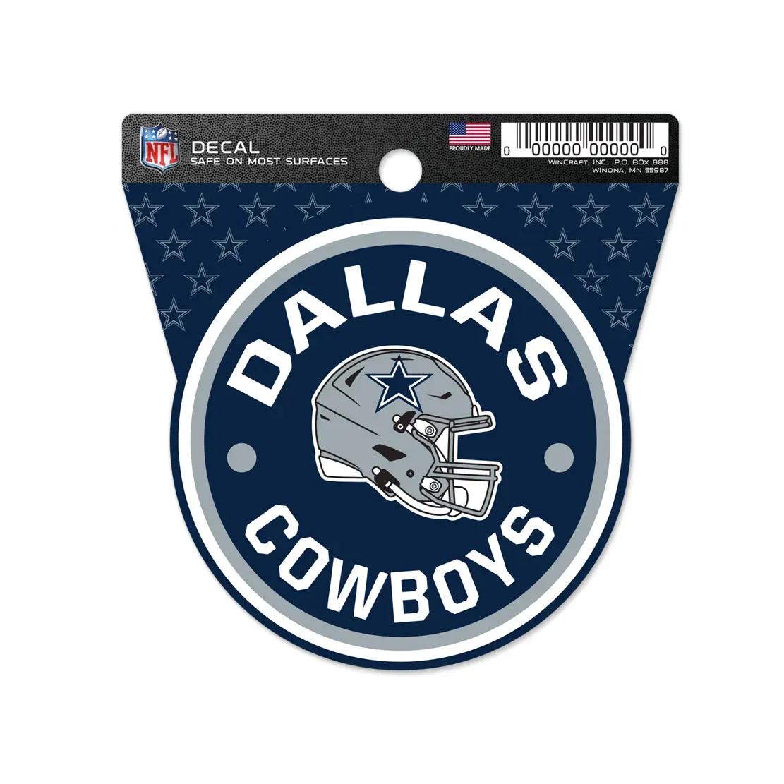 Dallas Cowboys Round 3 Dallas Cowboys Round 3" x 3" Decal