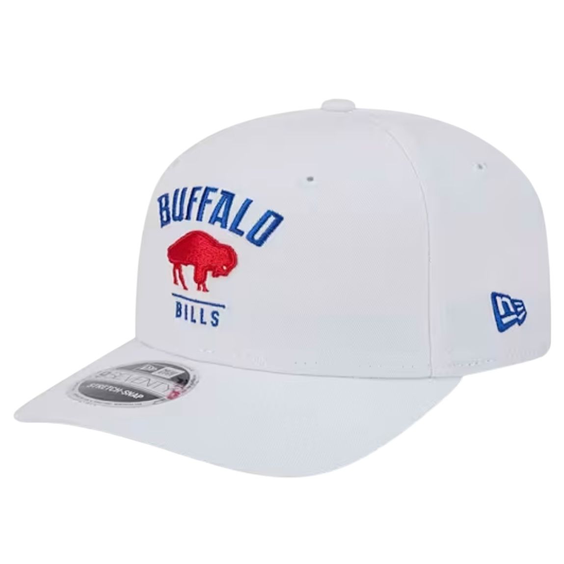 Buffalo Bills Men's White Historic New Era 9Seventy Stretch-Snap Hat