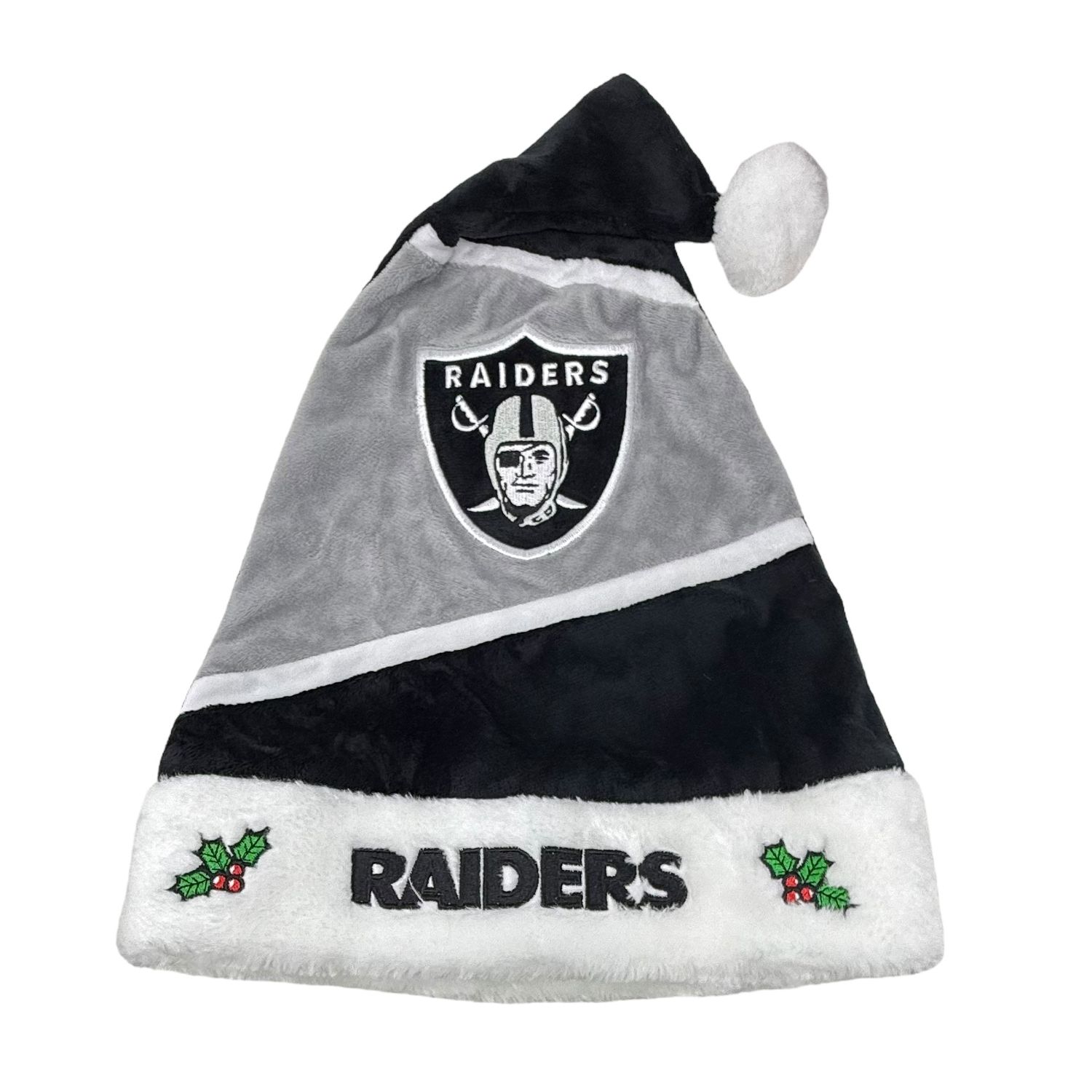 Las Vegas Raiders Santa Hat Las Vegas Raiders Santa Hat