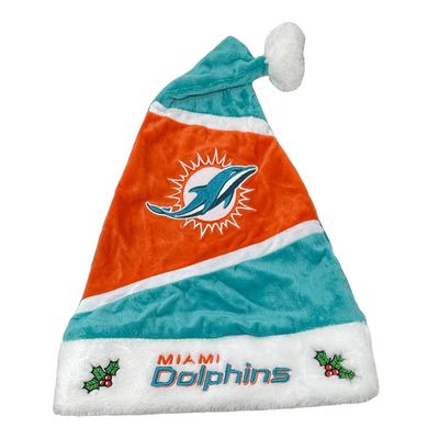 Miami Dolphins Santa Hat