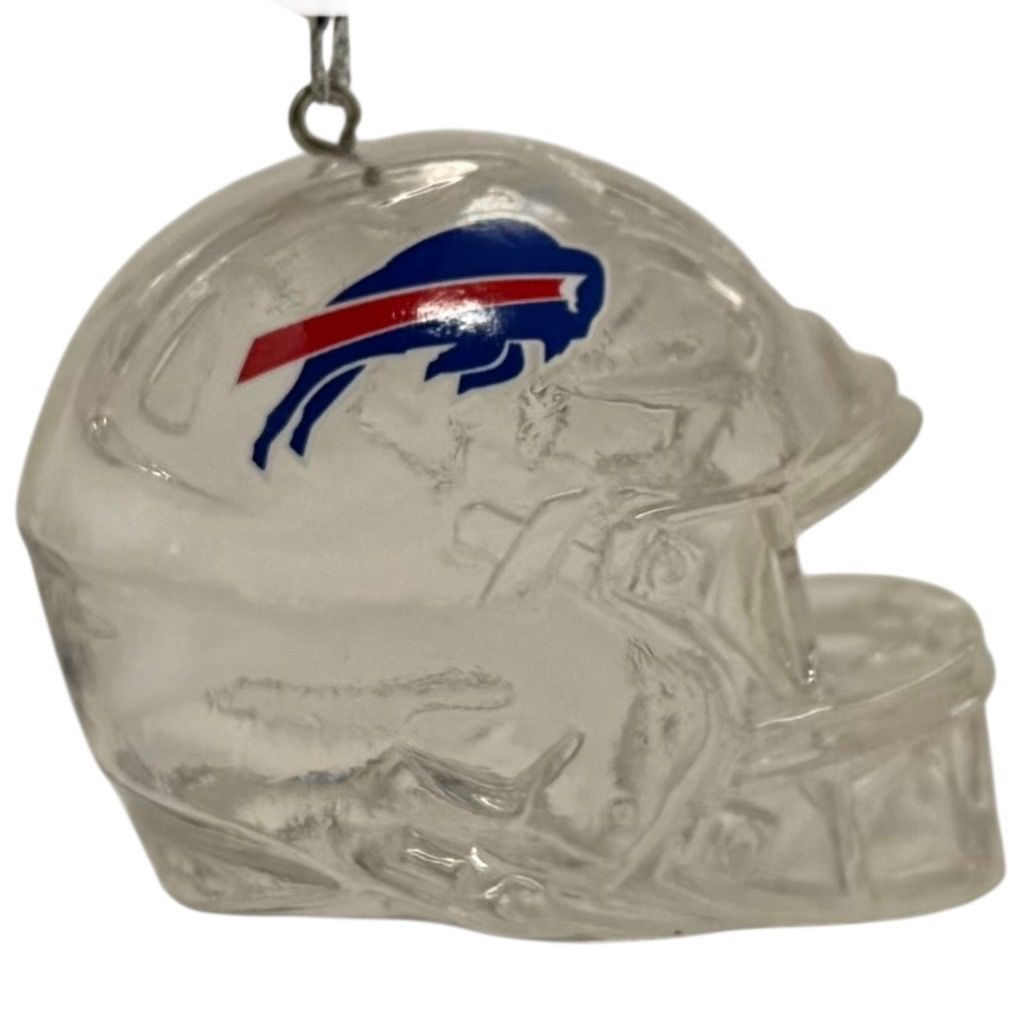 Buffalo Bills Team Helmet Resin Frozen Ornament