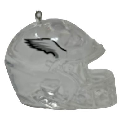 Philadelphia Eagles Team Helmet Resin Frozen Ornament
