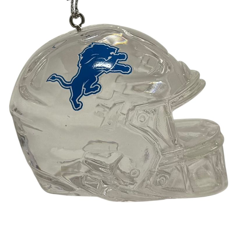 Detroit Lions Team Helmet Resin Frozen Ornament Detroit Lions Team Helmet Resin Frozen Ornament