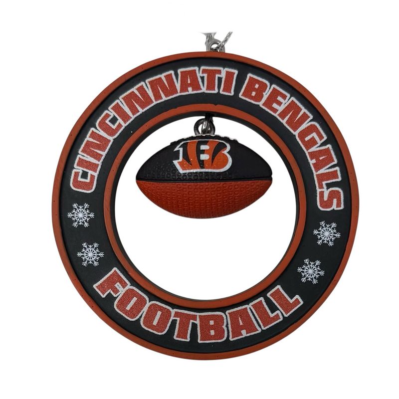 Cincinnati Bengals Floating Football Ornament Cincinnati Bengals Floating Football Ornament