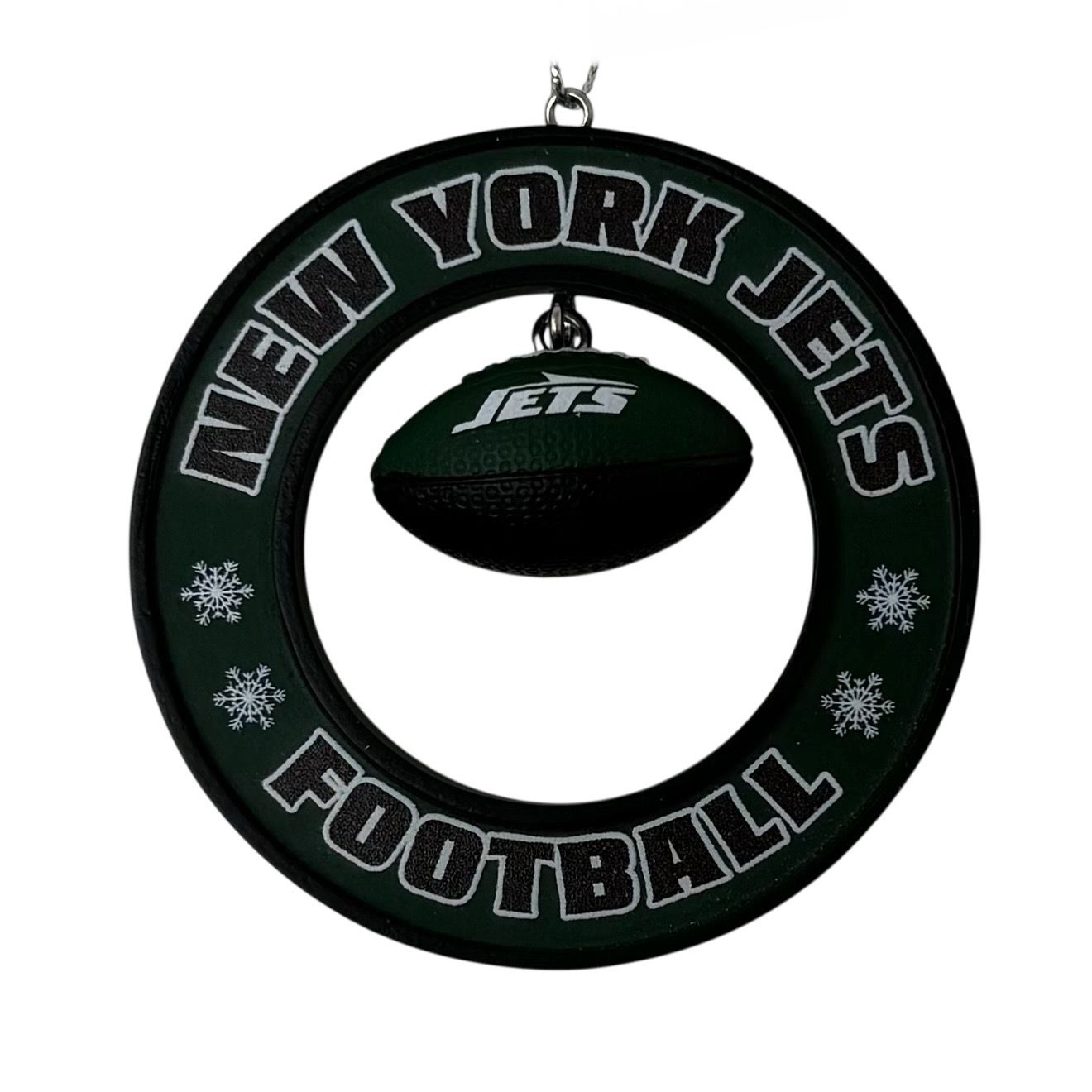 New York Jets Floating Football Ornament
