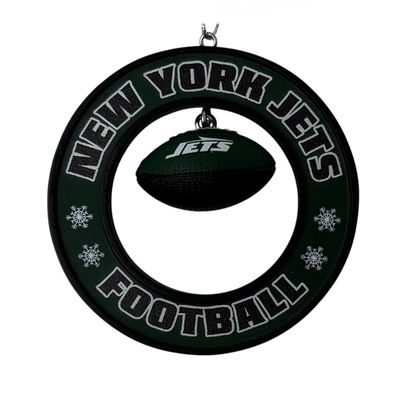 New York Jets Floating Football Ornament New York Jets Floating Football Ornament