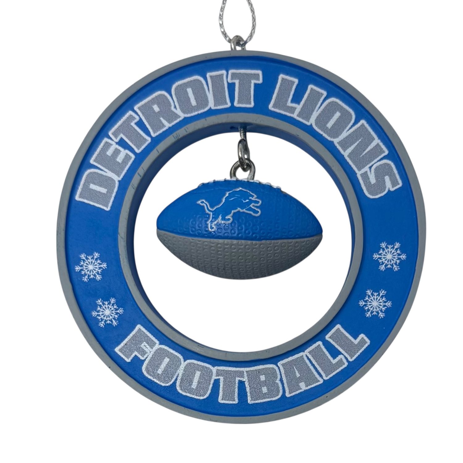 Detroit Lions Floating Football Ornament Detroit Lions Floating Football Ornament