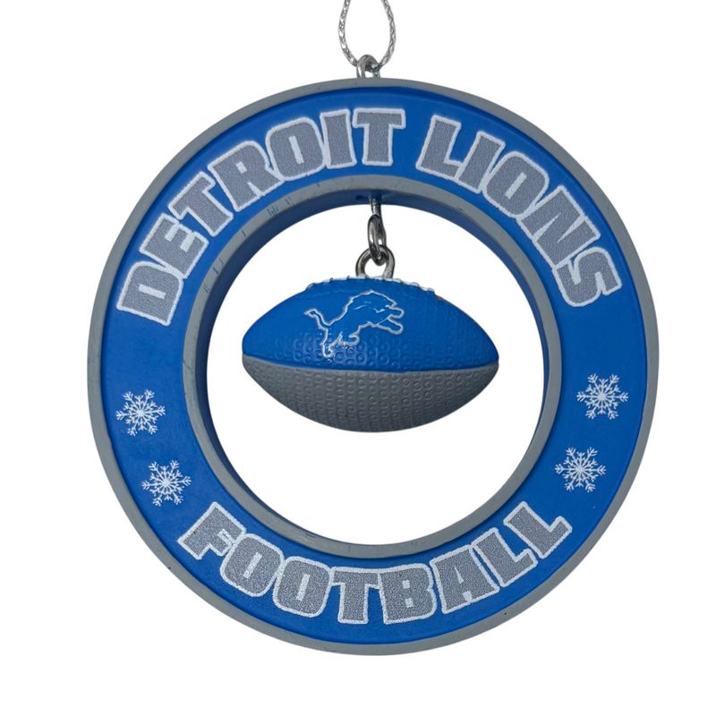 Detroit Lions Floating Football Ornament Detroit Lions Floating Football Ornament