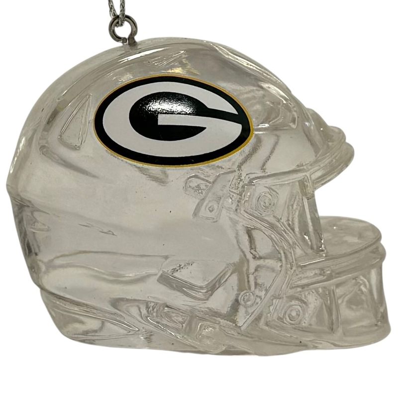 Green Bay Packers Team Helmet Resin Frozen Ornament Green Bay Packers Team Helmet Resin Frozen Ornament
