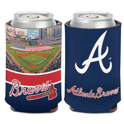 Atlanta Braves 12 Ounce Can Cooler Koozie Atlanta Braves 12 Ounce Can Cooler Koozie