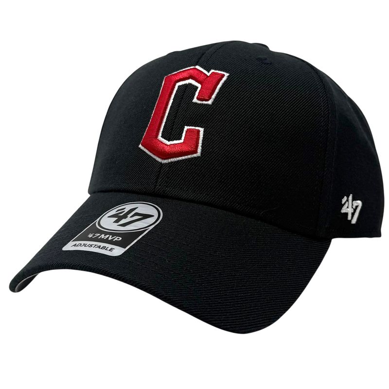 Cleveland Guardians Men's Navy 47 Brand MVP Adjustable Hat Cleveland Guardians Men's Navy 47 Brand MVP Adjustable Hat