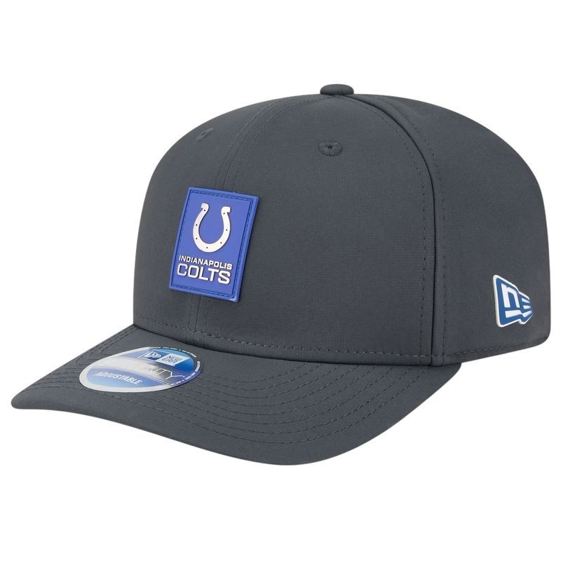 Indianapolis Colts Men's Charcoal New Era 2025 Sideline Cold Weather 9SEVENTY Adjustable Hat Indianapolis Colts Men's Charcoal New Era 2025 Sideline Cold Weather 9SEVENTY Adjustable Hat