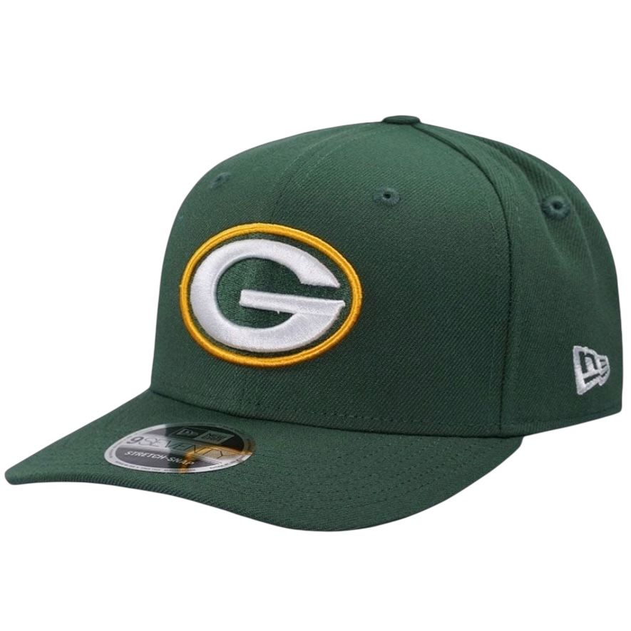 Green Bay Packers Men's Green New Era NFL 9Seventy Stretch-Snap Hat Green Bay Packers Men's Green New Era NFL 9Seventy Stretch-Snap Hat