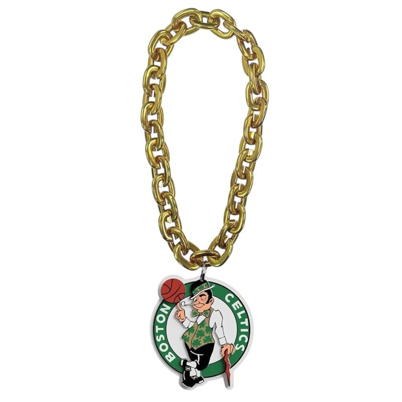 Boston Celtics 10” Fan Chain 3D Foam Necklace