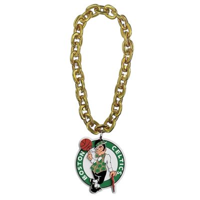Boston Celtics 10” Fan Chain 3D Foam Necklace Boston Celtics 10” Fan Chain 3D Foam Necklace