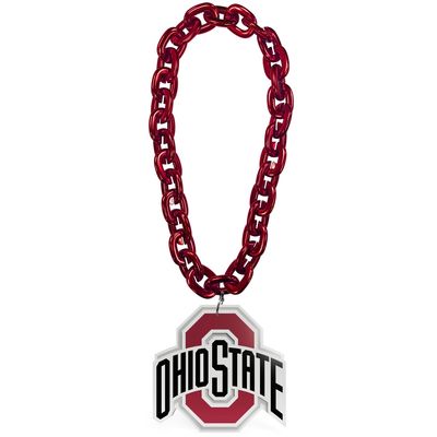 Ohio State Buckeyes 10” Fan Chain 3D Foam Necklace
