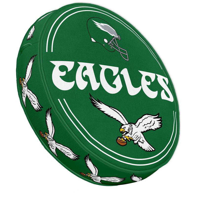 Philadelphia Eagles Pegasus Gridiron Classic 15" Circle Plushlete Pillow